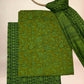 Multicolor Banjara Handblock Printed Cotton Suit Set | Moss Green