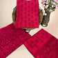 Crimson Banjara Handblock Printed Cotton Suit Set