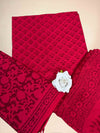 Ruby Red Banjara Handblock Printed Cotton Suit Set