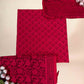 Ruby Red Banjara Handblock Printed Cotton Suit Set
