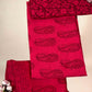 Crimson Banjara Handblock Printed Cotton Suit Set