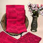 Crimson Banjara Handblock Printed Cotton Suit Set