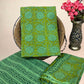 Lime Green Banjara Handblock Printed Cotton Suit Set