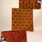 Rust Orange Banjara Handblock Printed Cotton Suit Set