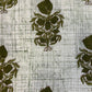 Brush Hand Block Printed fabric
