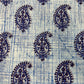 Brush Hand Block Printed fabric