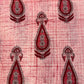 Brush Hand Block Printed fabric