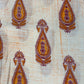 Brush Hand Block Printed fabric