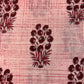 Brush Hand Block Printed fabric