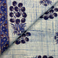 Brush Hand Block Printed fabric