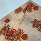 Brush Hand Block Printed fabric