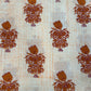 Brush Hand Block Printed fabric