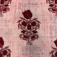 Brush Hand Block Printed fabric