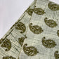 Brush Hand Block Printed fabric