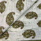 Brush Hand Block Printed fabric