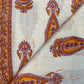 Brush Hand Block Printed fabric
