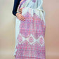 Anokhi Chanderi Handblock Printed Silk Saree