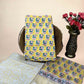 Yellow Cotton Dupatta Three- Piece Suits