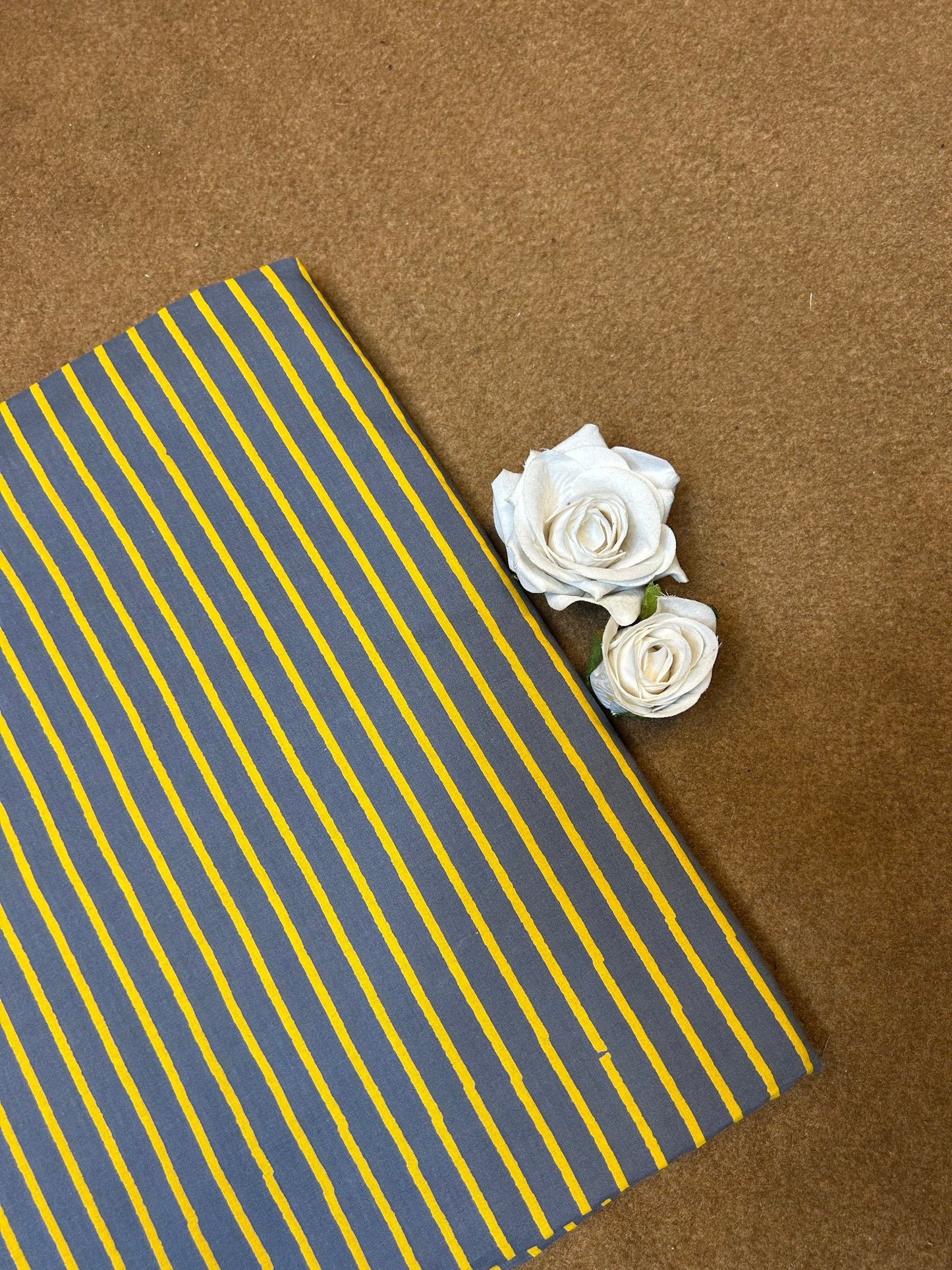 Discharge Print Handblock Cotton Fabric