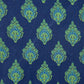 Discharge Print Handblock Cotton Fabric