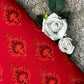 Discharge Print Handblock Cotton Fabric