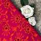 Discharge Print Handblock Cotton Fabric
