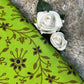 Discharge Print Handblock Cotton Fabric