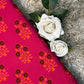 Discharge Print Handblock Cotton Fabric