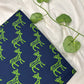 Discharge Print Handblock Cotton Fabric