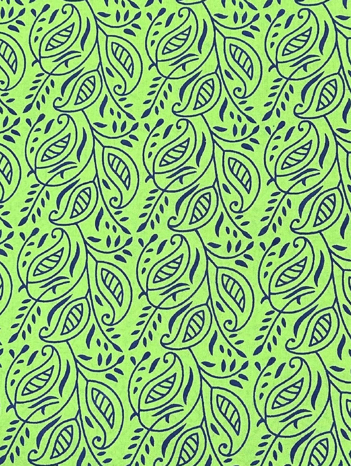 Discharge Print Cotton Fabric
