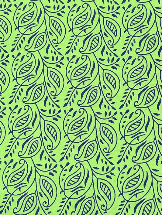 Discharge Print Cotton Fabric
