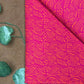 Discharge Print Cotton Fabric Pink
