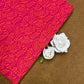 Discharge Print Cotton Fabric Pink 