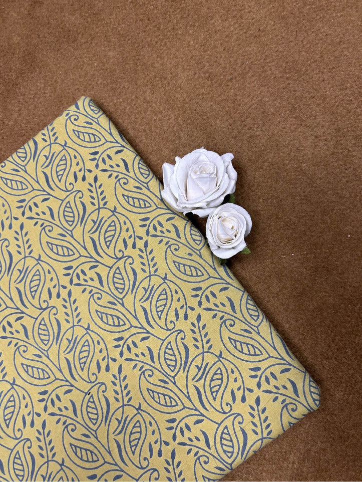 Discharge Print Cotton Fabric
