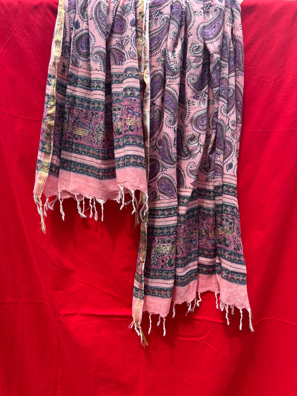 Discharge Print Cross Selling Dupatta
