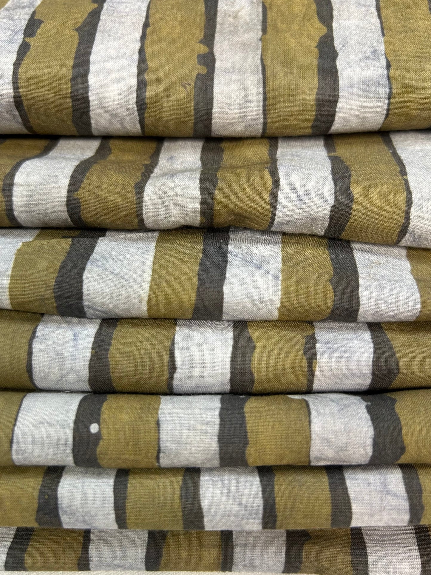 Batik Hand-Block Printed Cotton Fabric