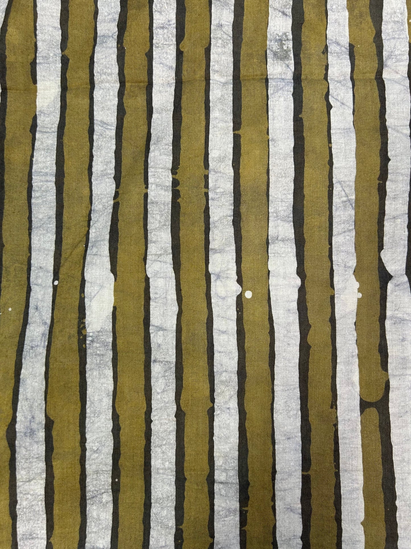 Batik Hand-Block Printed Cotton Fabric