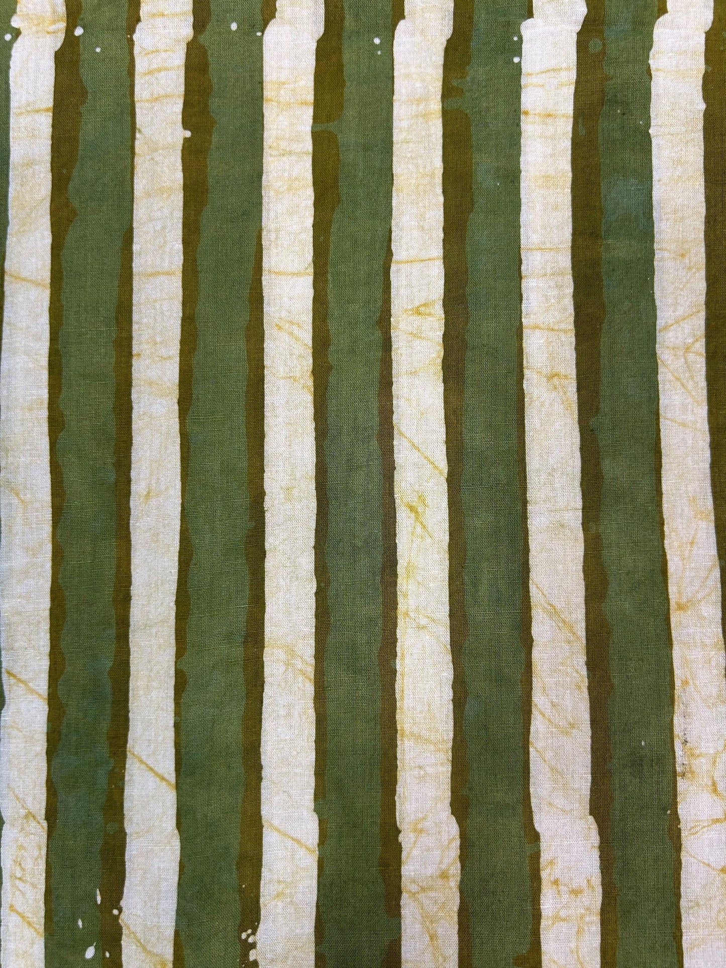 Batik Hand-Block Printed Cotton Fabric