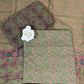 Olive Full Kota Handblock Printed Cotton Suit Set