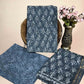 Charcoal Full Kota Handblock Printed Cotton Suit Set