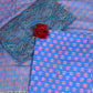Periwinkle Full Kota Handblock Printed Cotton Suit Set