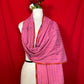 Handmade Kantha Patchwork Dupatta for Women in Pink with Ethnic Embroidery Design