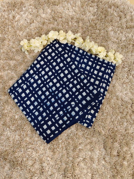 Indigo Blue Fabric