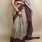 Saudagiri Assamese Silk Handblock Printed Saree