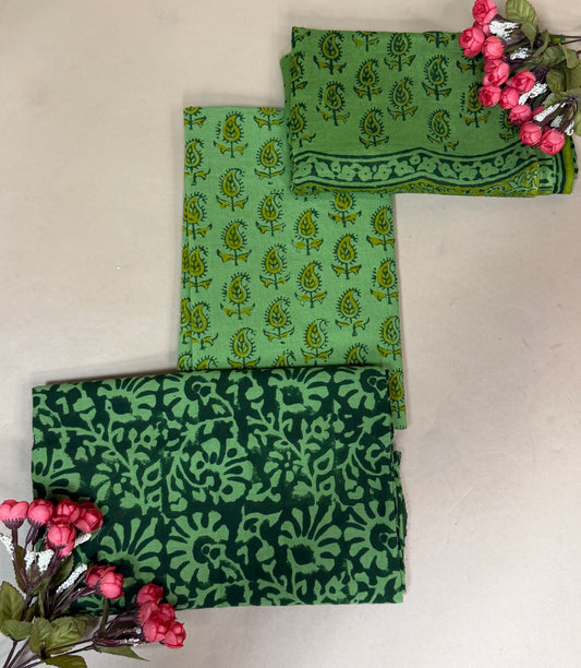 Banjara Handblock Printed Cotton Suit Set