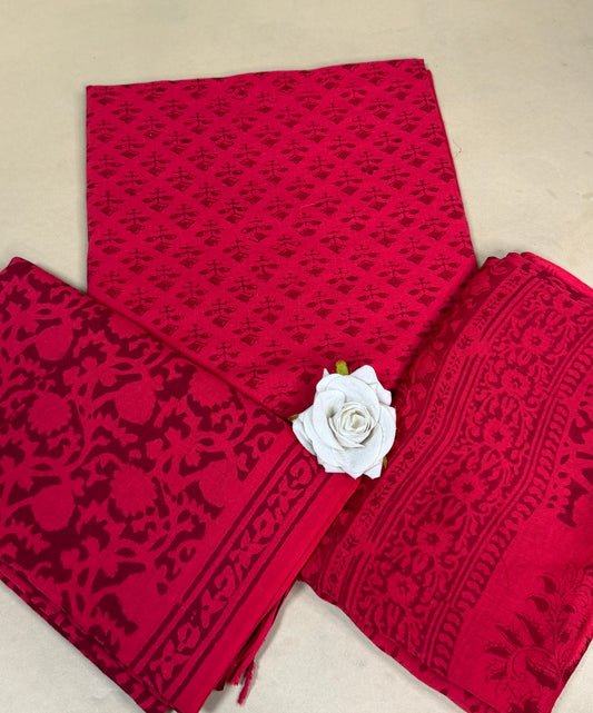 Banjara Handblock Printed Cotton Suit Set