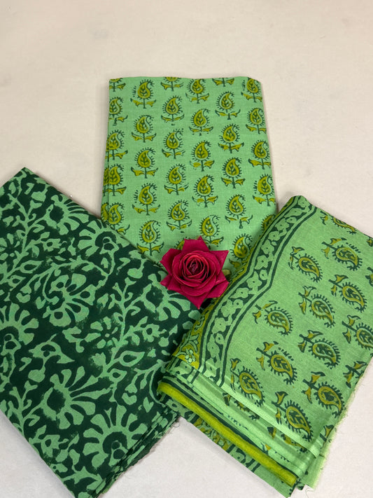 Banjara Handblock Printed Cotton Suit Set