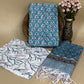 Kota Handblock Printed Cotton Suit Set
