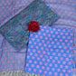 Periwinkle Full Kota Handblock Printed Cotton Suit Set