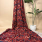 Super Ajrakh Handblock Printed Fabric